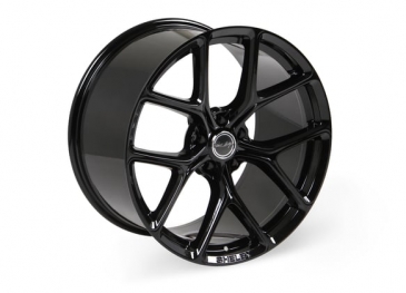 2005 & UP CARROLL SHELBY WHEELS CS3 - 20 X 11 IN. - 5 X 114.3 - 50MM OFFSET - GLOSS BLACK (REAR)