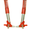 1967-1970 Ford Mustang Street Kit Power Steering Mustang Spindle 4.6 & Coyote Mounts, 150LB Spring Rate, Power Rack