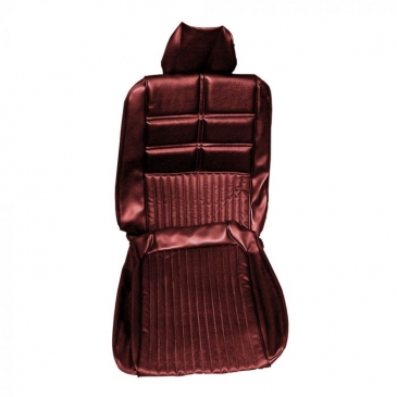 1969 FORD MUSTANG DELUXE COMPLETE UPHOLSTERY SET WITH COMFORT WEAVE - CONVERTIBLE (DARK RED) DISTINCTIVE INDUSTRIES