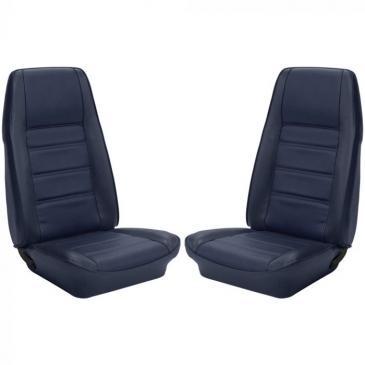 1971-73 FORD MUSTANG COMPLETE UPHOLSTERY SET - FASTBACK (DARK BLUE)