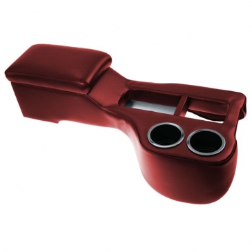 1964-1970 FORD MUSTANG CLASSIC CRUISER HUMPHUGGER CONSOLE - DARK RED (CONVERTIBLE)