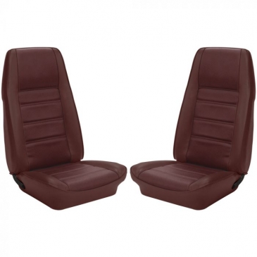 1971-73 FORD MUSTANG COMPLETE UPHOLSTERY SET - CONVERTIBLE (DARK RED)