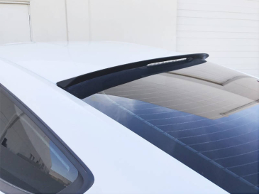 2015-22 FORD MUSTANG DRAKE MUSCLE CARS SATIN BLACK ROOF SPOILER