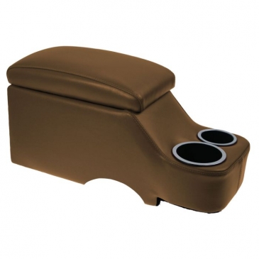 1964-1973 FORD MUSTANG CLASSIC HUMPHUGGER CONSOLE - GINGER (CONVERTIBLE)