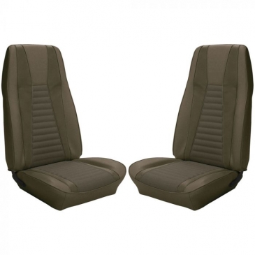 1971-73 FORD MUSTANG MACH 1 COMPLETE UPHOLSTERY SET - FASTBACK (GREEN/GREEN) TMI PRODUCT