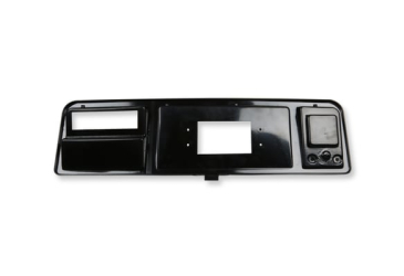 1973-1979 FORD TRUCK HOLLEY DASH BEZELS FOR HOLLEY EFI 7" DASHES - BLACK - NO A/C VENTS