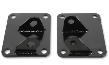 1979-1993 FORD MUSTANG - W/ Team Z K-member TZM-KM-SWAP4 - 1/2 In. Drop HOOKER BLACKHEART LS ENGINE MOUNT BRACKETS - LS SWAP