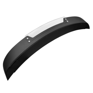 2015-22 FORD MUSTANG DRAKE MUSCLE CARS S550 REAR SPOILER - WICKER BILL STYLE - SATIN BLACK