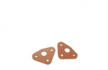 1965-1966 FORD MUSTANG PIVOT TO COWL GASKET - LEATHER (PAIR)