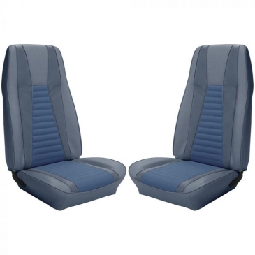 1971-73 FORD MUSTANG MACH 1 COMPLETE UPHOLSTERY SET - FASTBACK (BLUE/BLUE) TMI PRODUCT