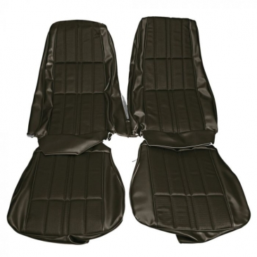 1971-73 FORD MUSTANG COMPLETE DELUXE UPHOLSTERY SET - FASTBACK (MEDIUM GREEN) DISTINCTIVE INDUSTRIES