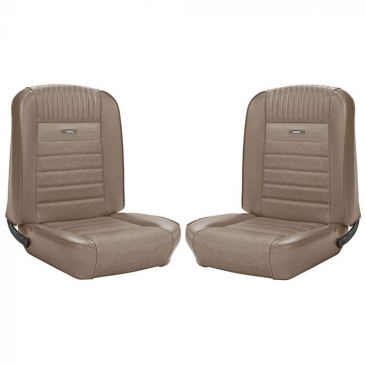 1965-66 FORD MUSTANG PONY COMPLETE UPHOLSTERY SET - FASTBACK (PALOMINO)