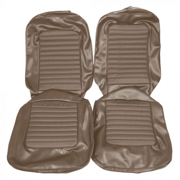 1966 FORD MUSTANG COMPLETE STANDARD UPHOLSTERY SET - FASTBACK (PARCHMENT) *DISTINCTIVE INDUSTRIES