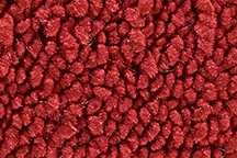 1965-73 FORD MUSTANG RUNNING PONY LOGO MATS - RED