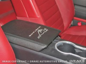 2005-09 FORD MUSTANG DRAKE MUSCLE CARS CONSOLE PAD COVER WITH MUSTANG LOGO