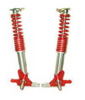 1967-1970 Ford Mustang Fox Spindle Struts 225LB Springs