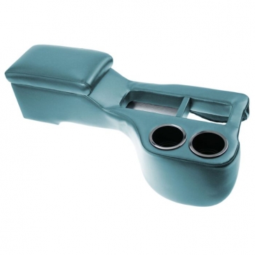 1964-1970 FORD MUSTANG CLASSIC CRUISER HUMPHUGGER CONSOLE - TURQUOISE  (CONVERTIBLE)