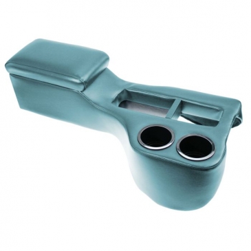 1964-1970 FORD MUSTANG CLASSIC CRUISER HUMPHUGGER CONSOLE - TURQUOISE (COUPE/FASTBACK)