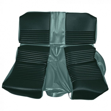 1967 FORD MUSTANG FRONT BENCH STANDARD/DELUXE UPHOLSTERY ONLY - (TURQUOISE) *DISTINCTIVE INDUSTRIES
