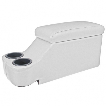 1964-1973 FORD MUSTANG CLASSIC HUMPHUGGER CONSOLE - WHITE