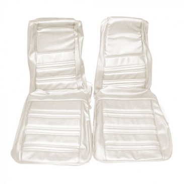 1970 FORD MUSTANG STANDARD COMPLETE UPHOLSTERY SET - COUPE (WHITE) DISTINCTIVE INDUSTRIES