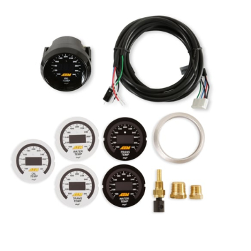 AEM DIGITAL OIL FUEL WATER TEMPERATURE GAUGE /  100-300 Degrees Fahrenheit