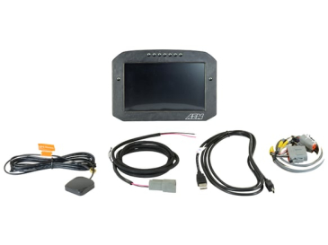 AEM CD-7FG CARBON GPS-ENABLED FLAT PANEL DIGITAL DASH DISPLAY
