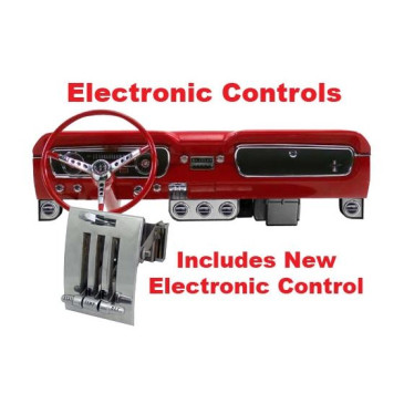 1965-66 HURRICANE COMPLETE A/C, HEAT & DEFROST SYSTEM - ELECTRONIC CONTROLS W/ 289/260 ENGINE & ALTERNATOR