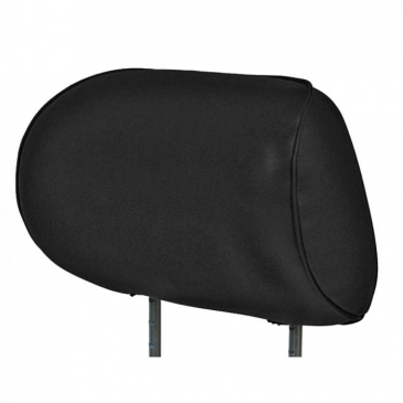 1965-67 FORD MUSTANG SPORT SEAT HEADREST KIT - PAIR (BLACK)