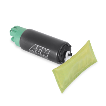 AEM 400LPH E85-COMPATIBLE FUEL PUMP KIT - SINGLE BARB