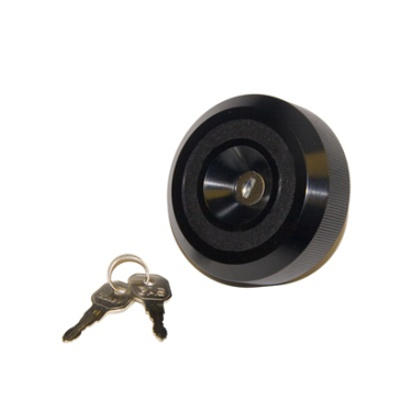 SCOTT DRAKE 1971-76 BRONCO LOCKING GAS CAP (BLACK)
