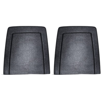 SCOTT DRAKE 1972-73 MUSTANG SEAT BACK PANELS STANDARD/DELUXE (BLACK)