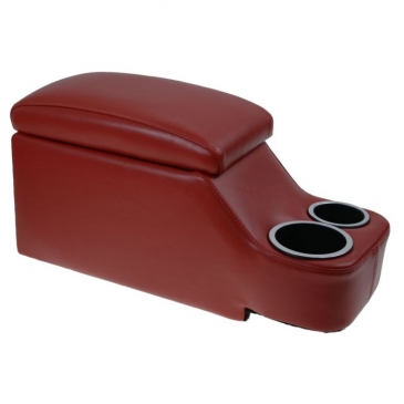1964-1973 FORD MUSTANG CLASSIC HUMPHUGGER CONSOLE- DARK RED