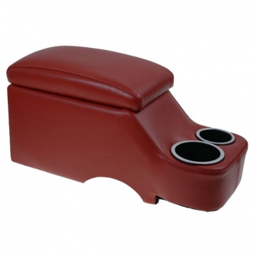 1964-1973 FORD MUSTANG CLASSIC HUMPHUGGER CONSOLE - DARK RED (CONVERTIBLE)