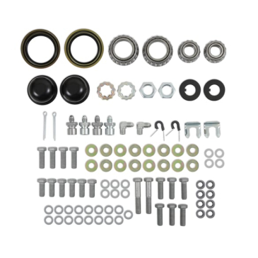 SCOTT DRAKE 64-69 WILWOOD DISC BRAKE CONVERSION W/ DRILLED & SLOTTED ROTORS