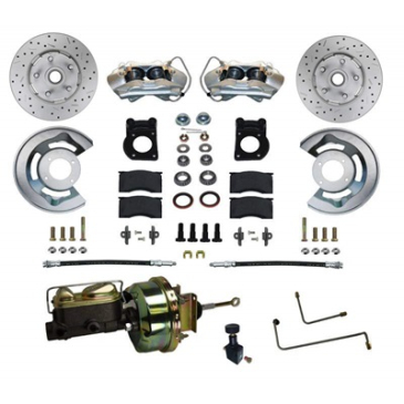 SCOTT DRAKE 1964-66 MUSTANG POWER DISC BRAKECONVERSION W/AUTOMATIC TRANS