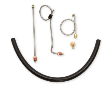 SCOTT DRAKE FRONT DISC BRAKE CONVERSION KIT WITH DUAL BOWL MASTER CYLINDER FOR MANUAL FRONT DRUM BRAKES