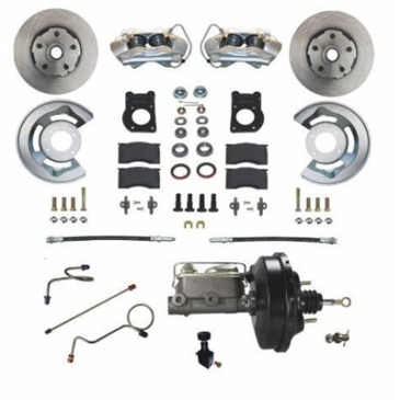 SCOTT DRAKE 1971-73 POWER DISC BRAKE CONVERSION KIT WITHAUTOMATIC TRANSMISSIONS