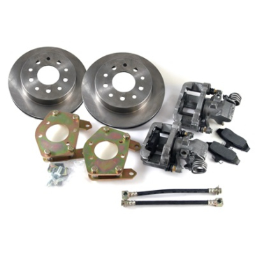 Scott Drake Rear Disc Brake Conversion Kit (Standard rotors, 28 spline)