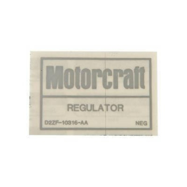 SCOTT DRAKE VOLTAGE REGULATOR DECAL