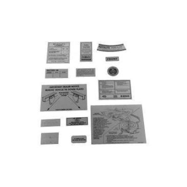 SCOTT DRAKE 14 PIECE DECAL KIT