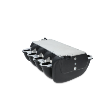 HOLLEY LOW-PROFILE INTAKE MANIFOLD - GODZILLA - BLACK POWDERCOAT