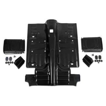 1964-1968 FORD MUSTANG COMPLETE FLOOR PAN KIT (Mustang, Coupe, Fastback)
