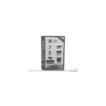 SCOTT DRAKE 67-68 CONVERTIBLE INTERIOR TRIM SCREW KIT