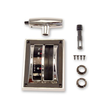 SCOTT DRAKE SHIFTER BEZEL & KNOB KIT / 1964-66 FORD MUSTANG