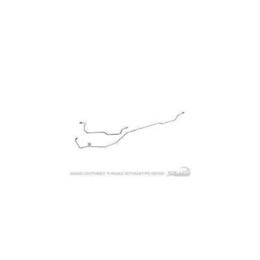 SCOTT DRAKE REAR END HOUSING BRAKE LINES (8 CYLINDER, DUAL EXHAUST)