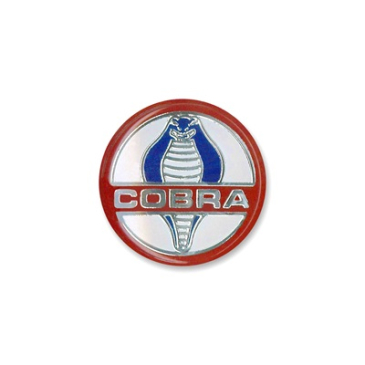 1965-73 FORD MUSTANG COBRA HORN BUTTON EMBLEM