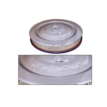 SCOTT DRAKE 14" AIR CLEANER ASSEMBLY WITH COBRA LOGO 4V