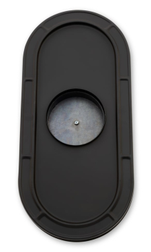 1965-73 SCOTT DRAKE ALUMINUM OVAL AIR CLEANER ASSEMBLY BLACK