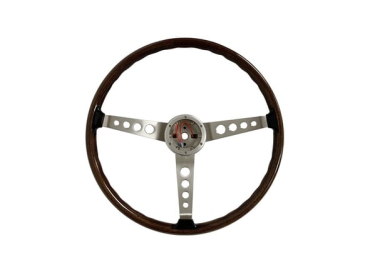 SCOTT DRAKE 1965-1973 SHELBY WALNUT WOOD STEERING WHEEL